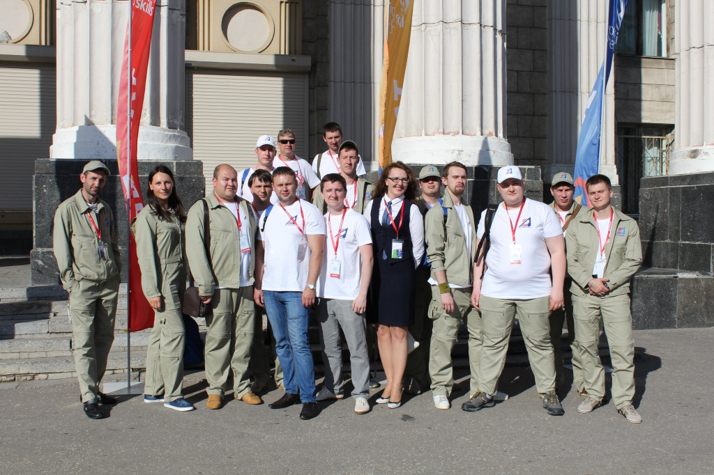 Открытие чемпионата по стандартам WorldSkills