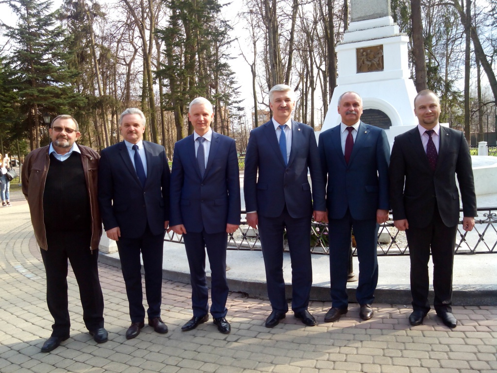 Визит С.А. Лемешевского в Калужский филиал НПО