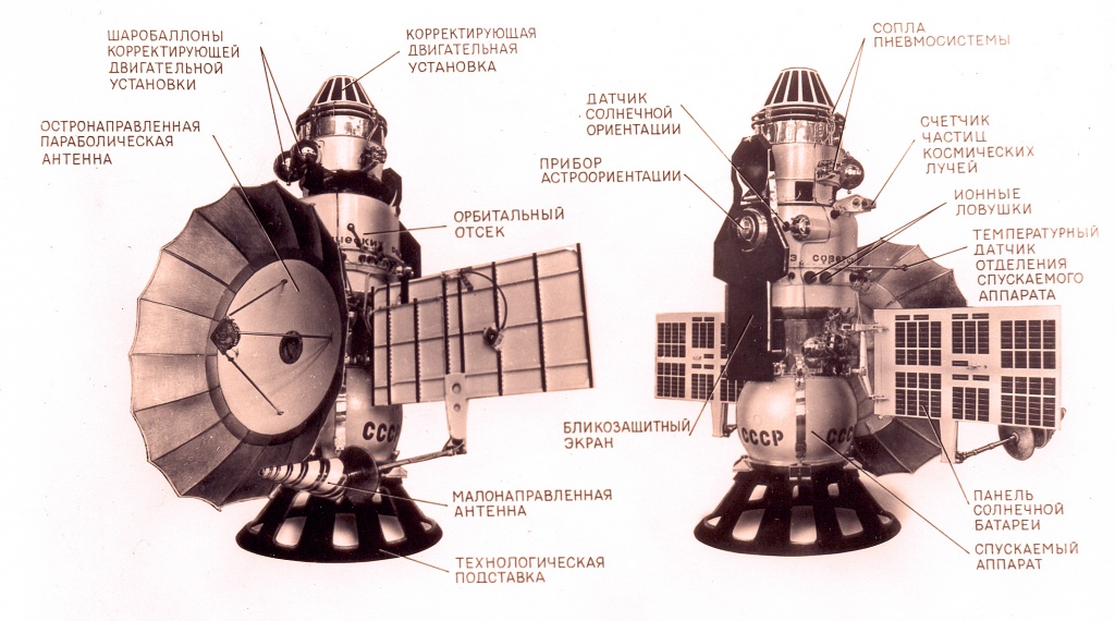 50 лет со дня запуска АМС «Венера-5» и «Венера-6»