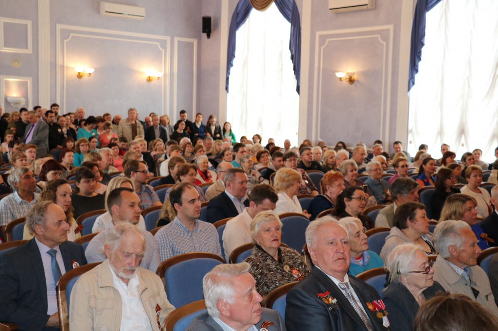 Митинг, посвященный 74-ой годовщине Великой Победы