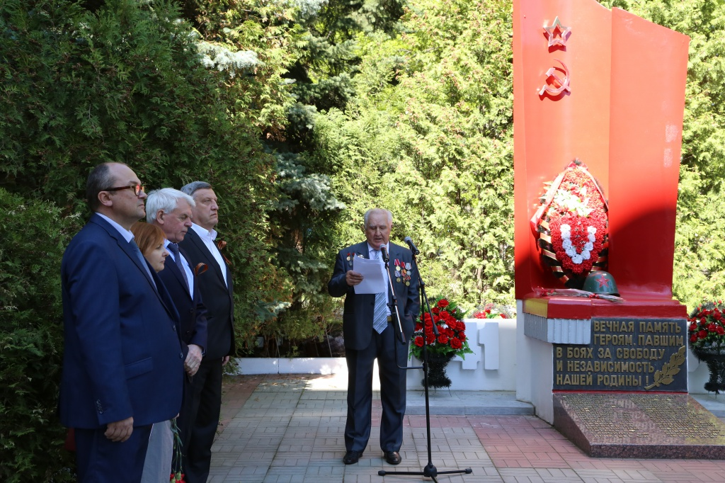 Митинг к Дню Победы